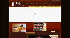 Desktop Screenshot of dlcatering.com